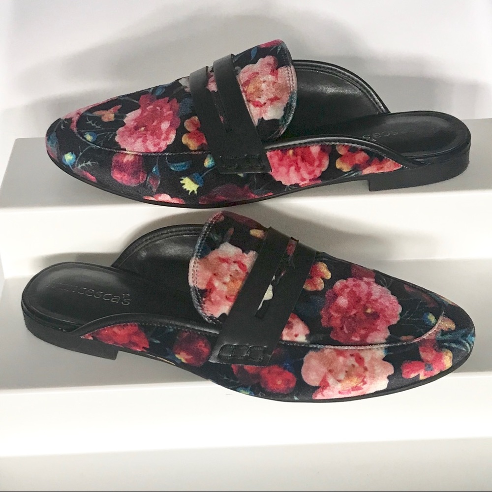Francesca PAISLEY FLORAL MULES Slip-on Shoes - Picture 4 of 7